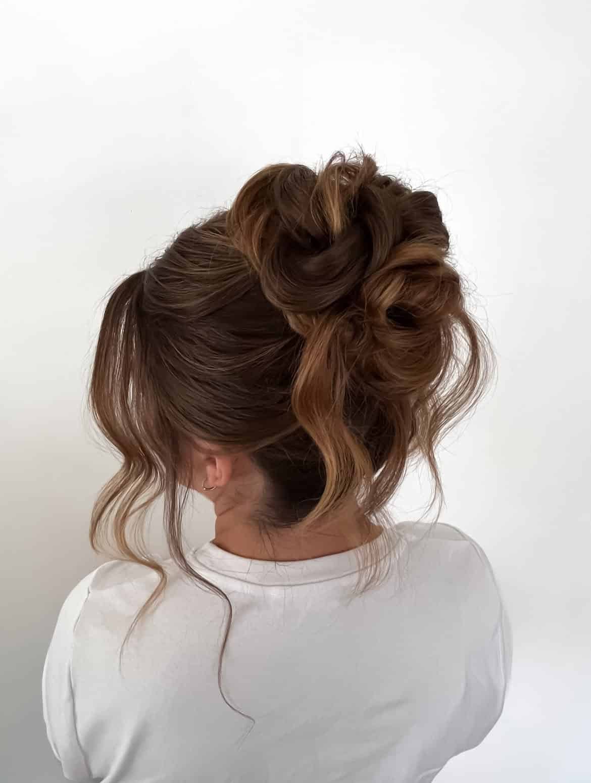 47. Effortlessly Messy Updo